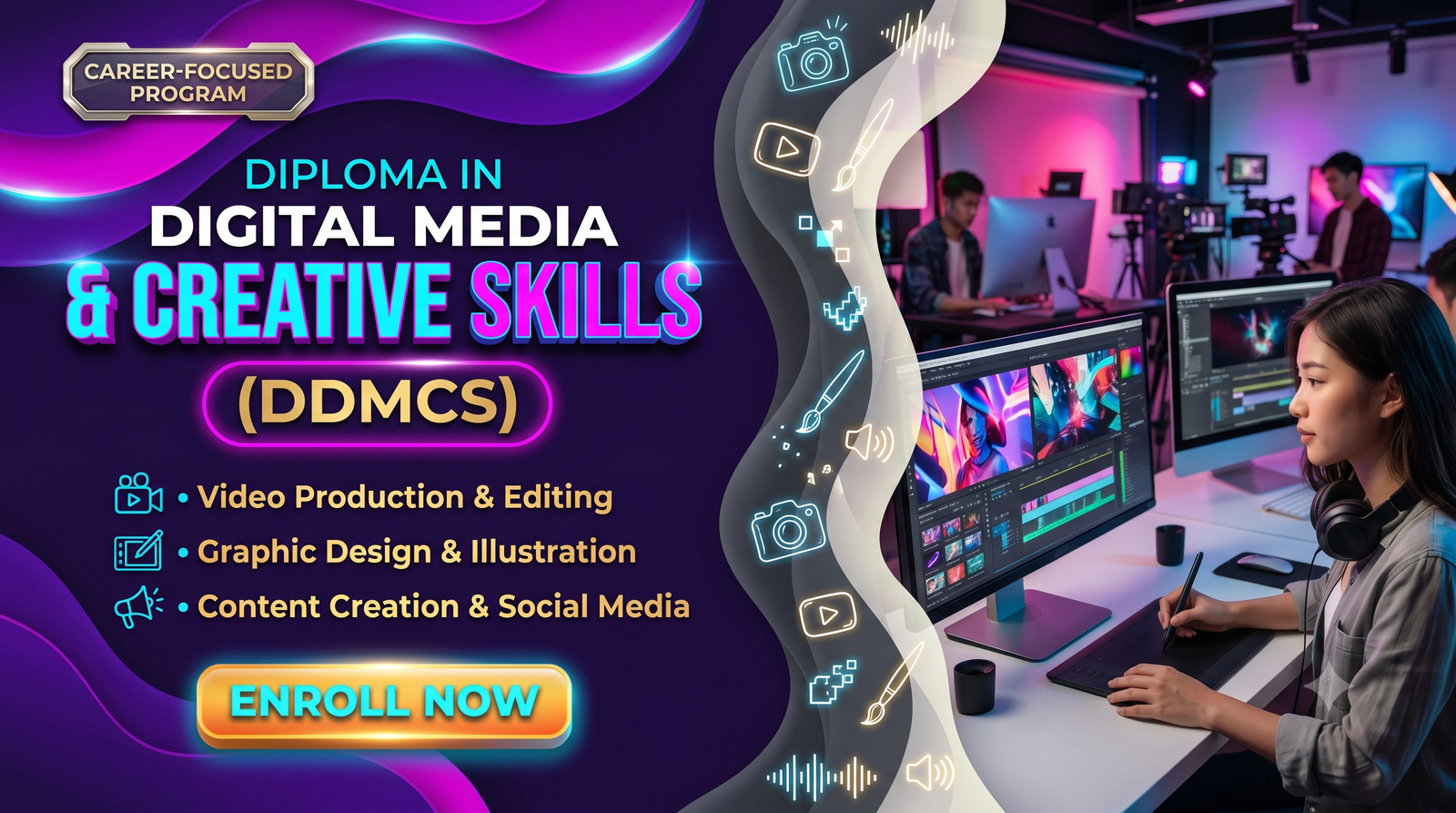 Diploma in Digital Media & Creative Skills