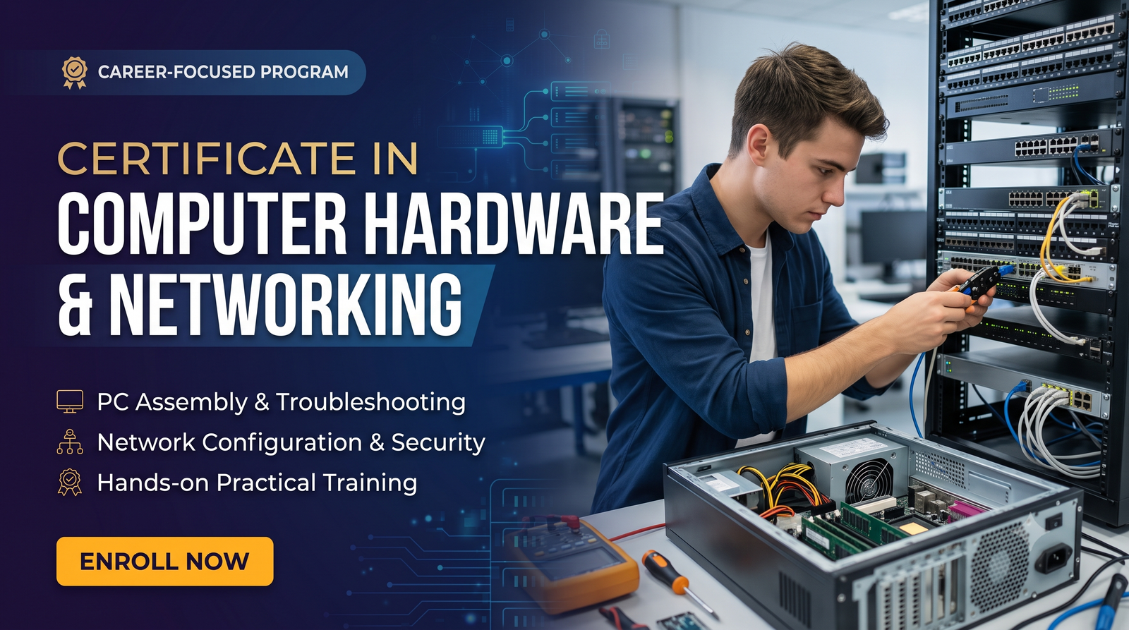 Certificate in Computer Hardware & Networking