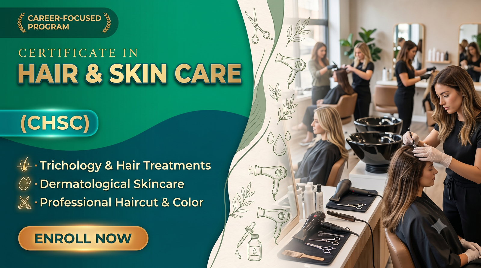Certificate in Hair & Skin Care