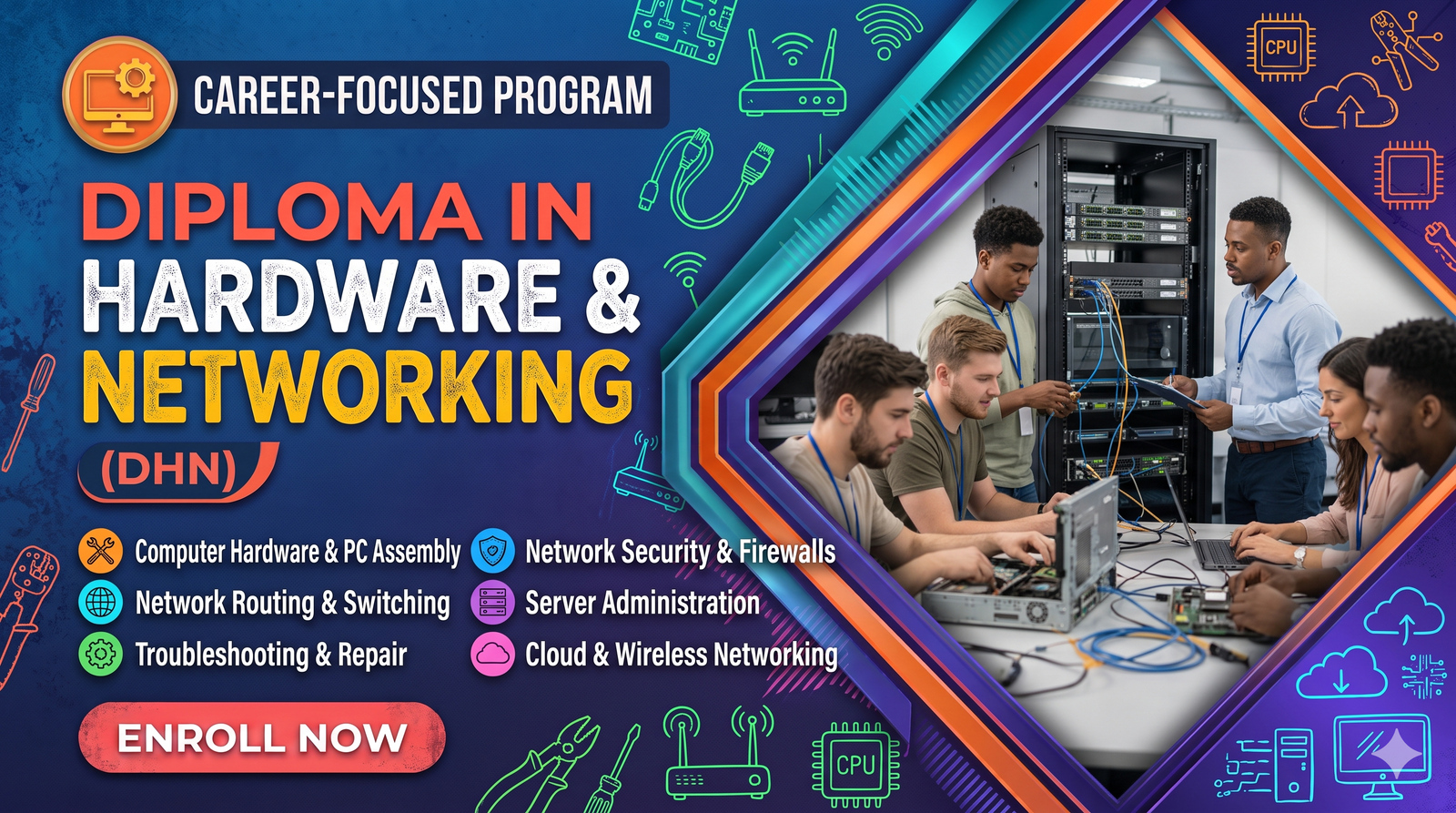 Diploma in Hardware & Networking
