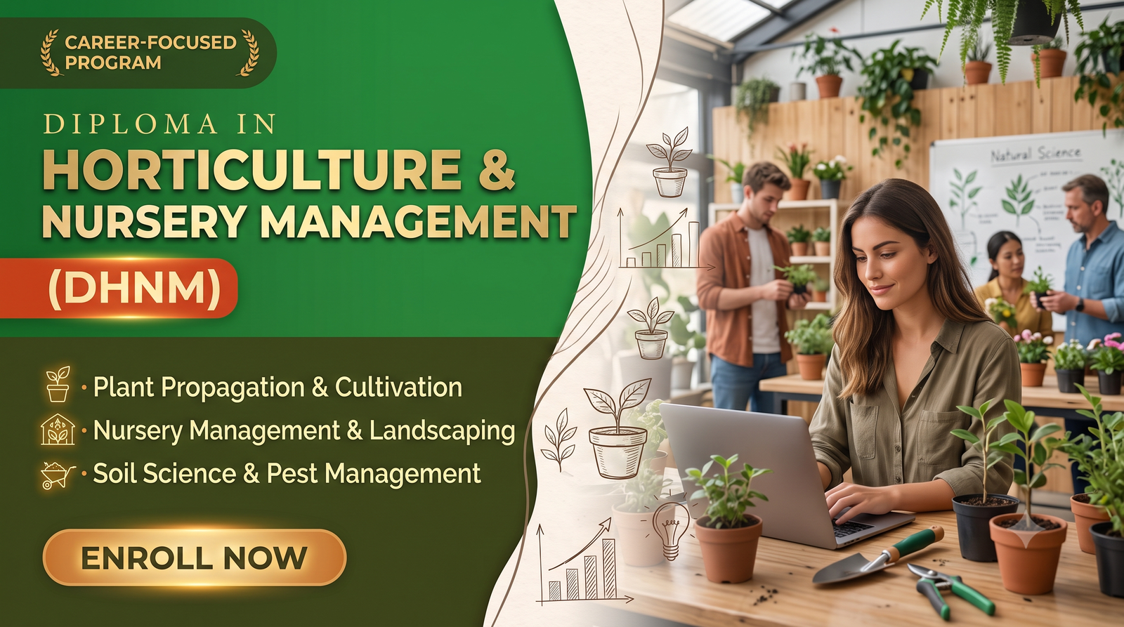 Diploma in Horticulture & Nursery Management